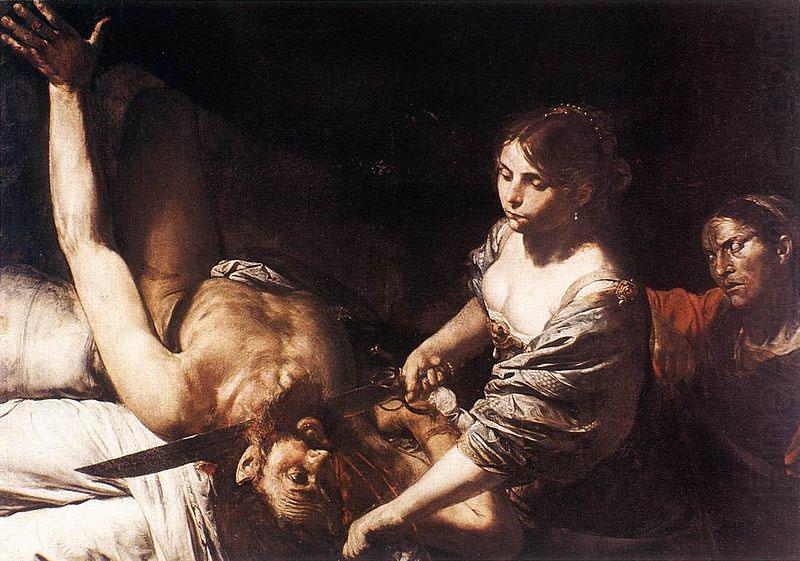 VALENTIN DE BOULOGNE Judith and Holofernes china oil painting image